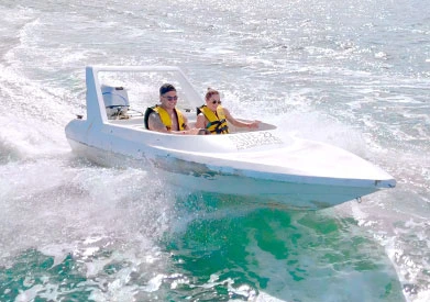 Express Jungle Speedboat Adventure in Cancun