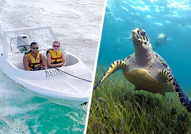 Jungle Speedboat and Snorkeling in Cancun